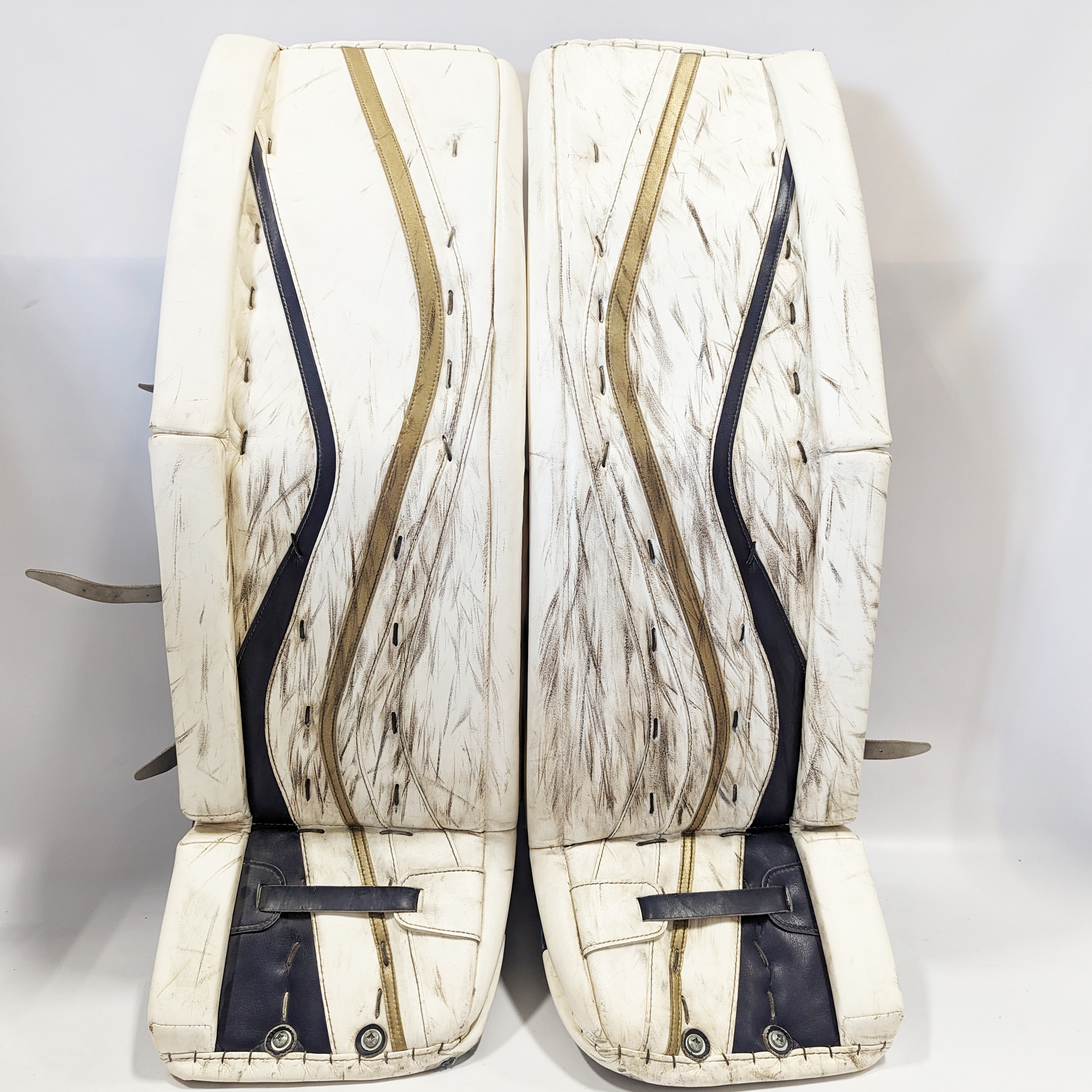 Reebok XLT - Protège-mains d'occasion (blanc/doré)